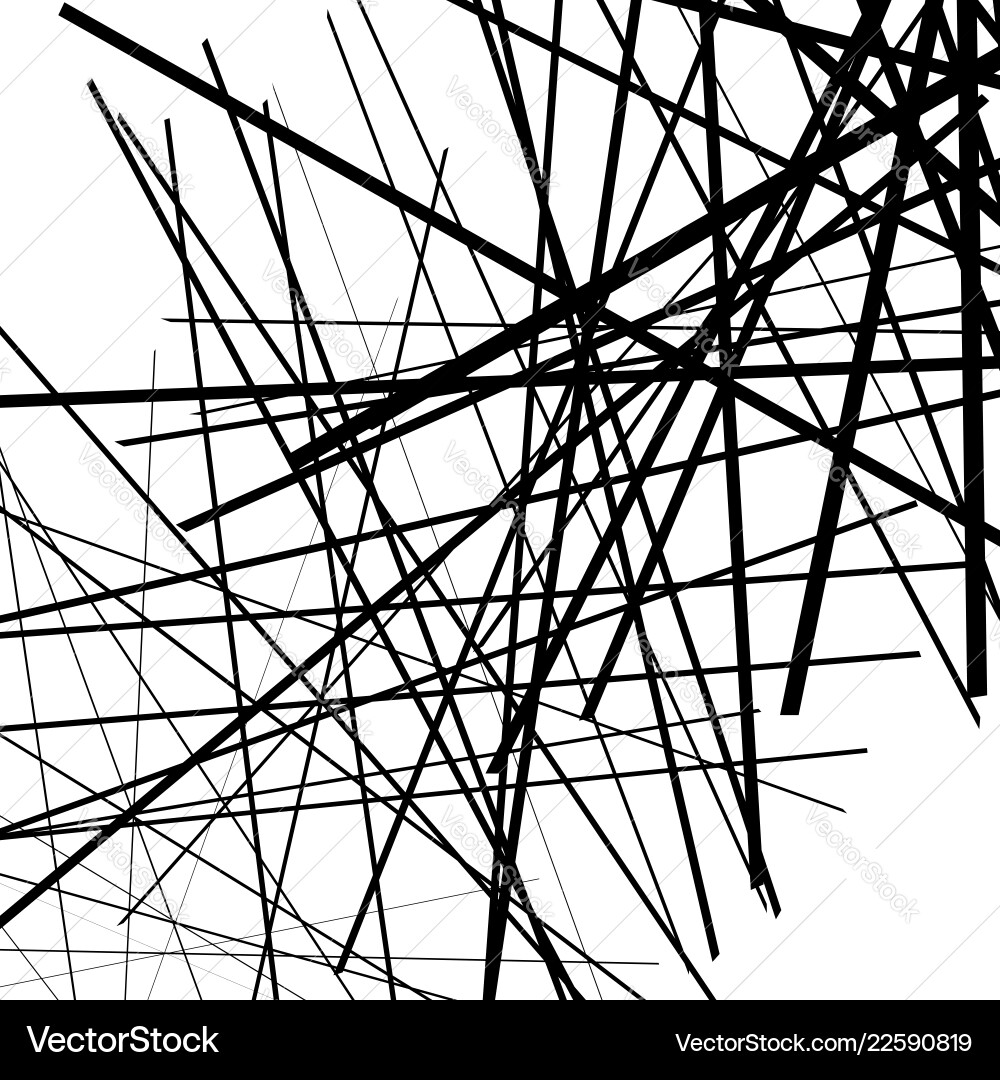 Geometric art of random intersecting lines Geometric art of random intersecting lines vector image