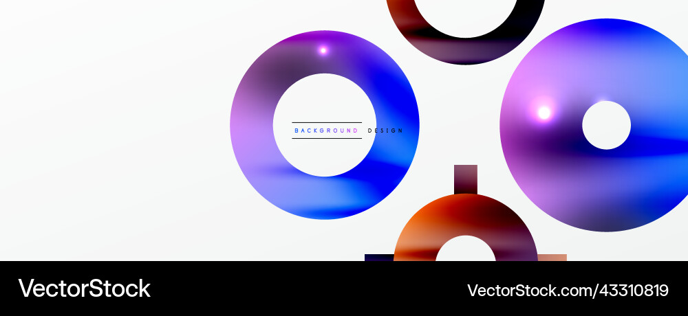 Minimal geometric abstract background shiny Vector Image