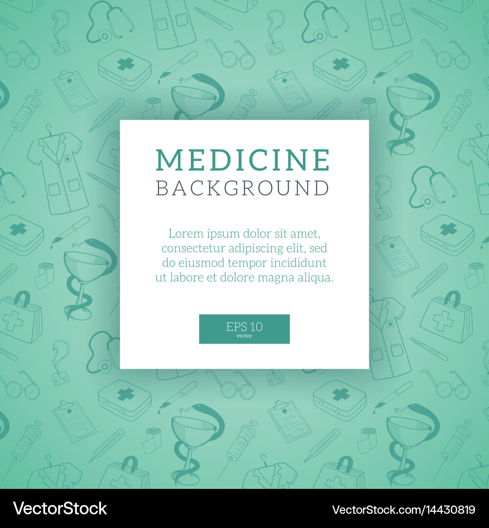 Pattern frame and place for text Vector Image