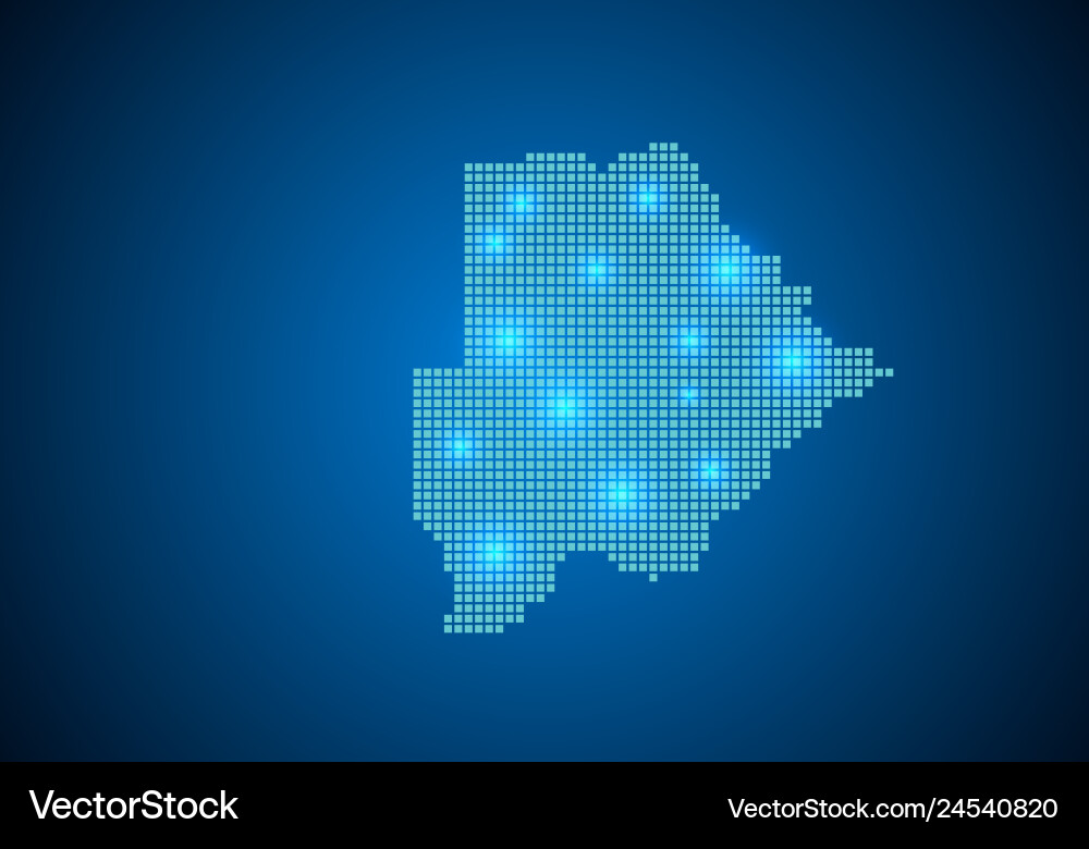 Abstract blue background with map internet line Abstract blue background with map internet line vector image