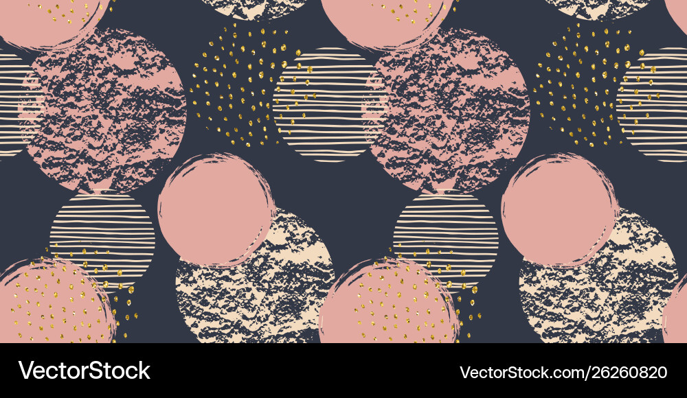 Abstract geometric seamless repeat pattern Abstract geometric seamless repeat pattern vector image