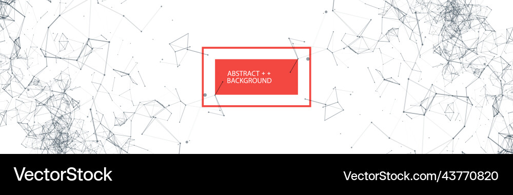 Abstract polygonal background with connecting Abstract polygonal background with connecting vector image