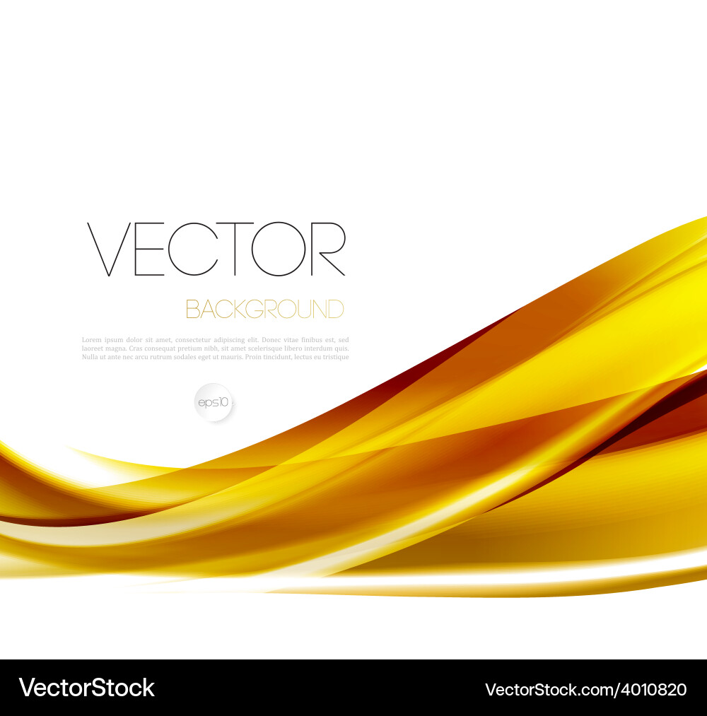 Abstract wave template background brochure design Vector Image