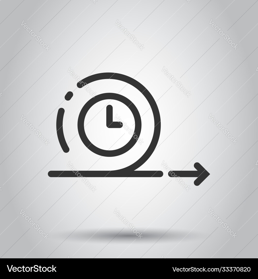 Agile icon in flat style flexible on white Agile icon in flat style flexible on white vector image