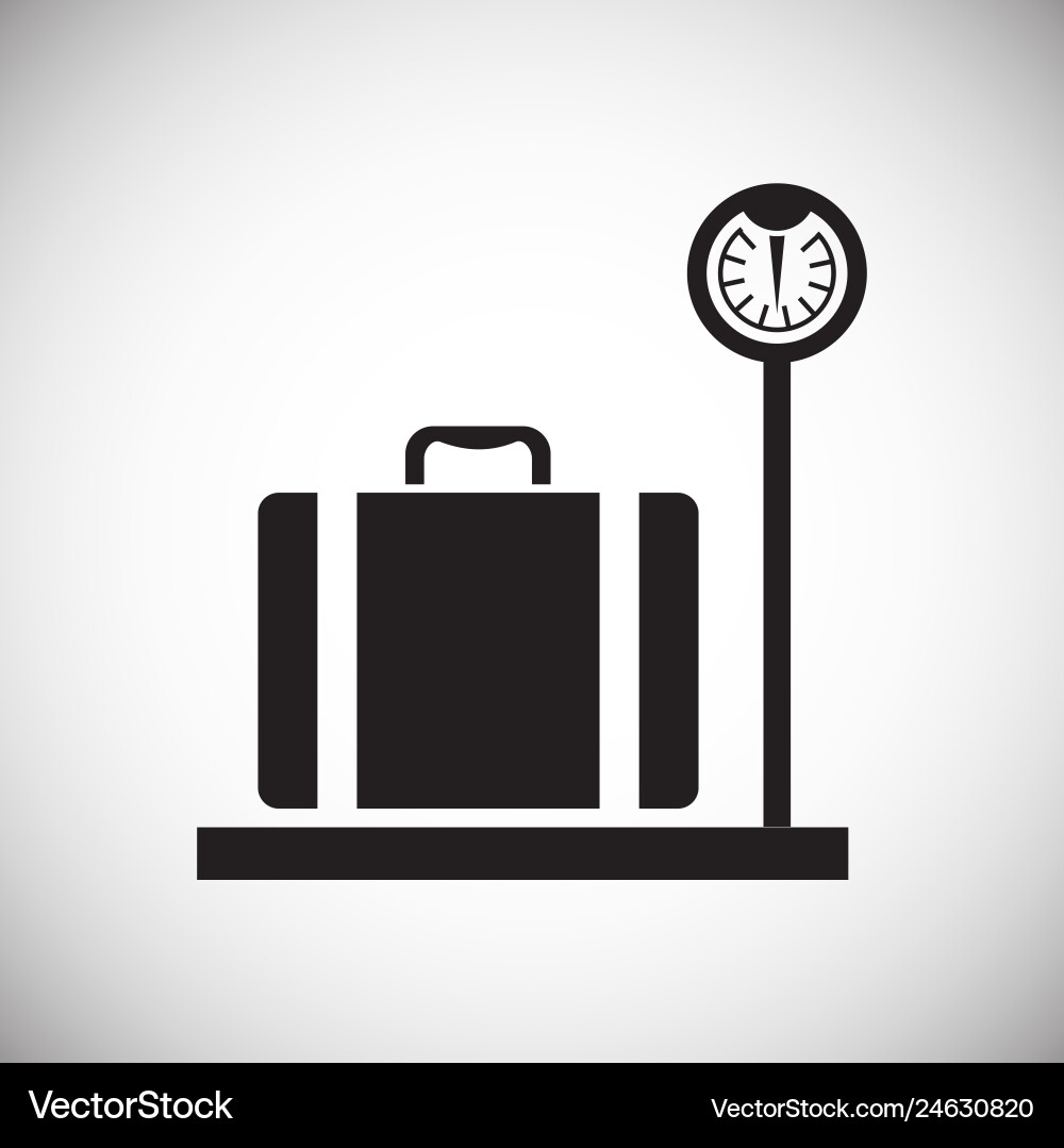 Case icon on background for graphic and web design Case icon on background for graphic and web design vector image