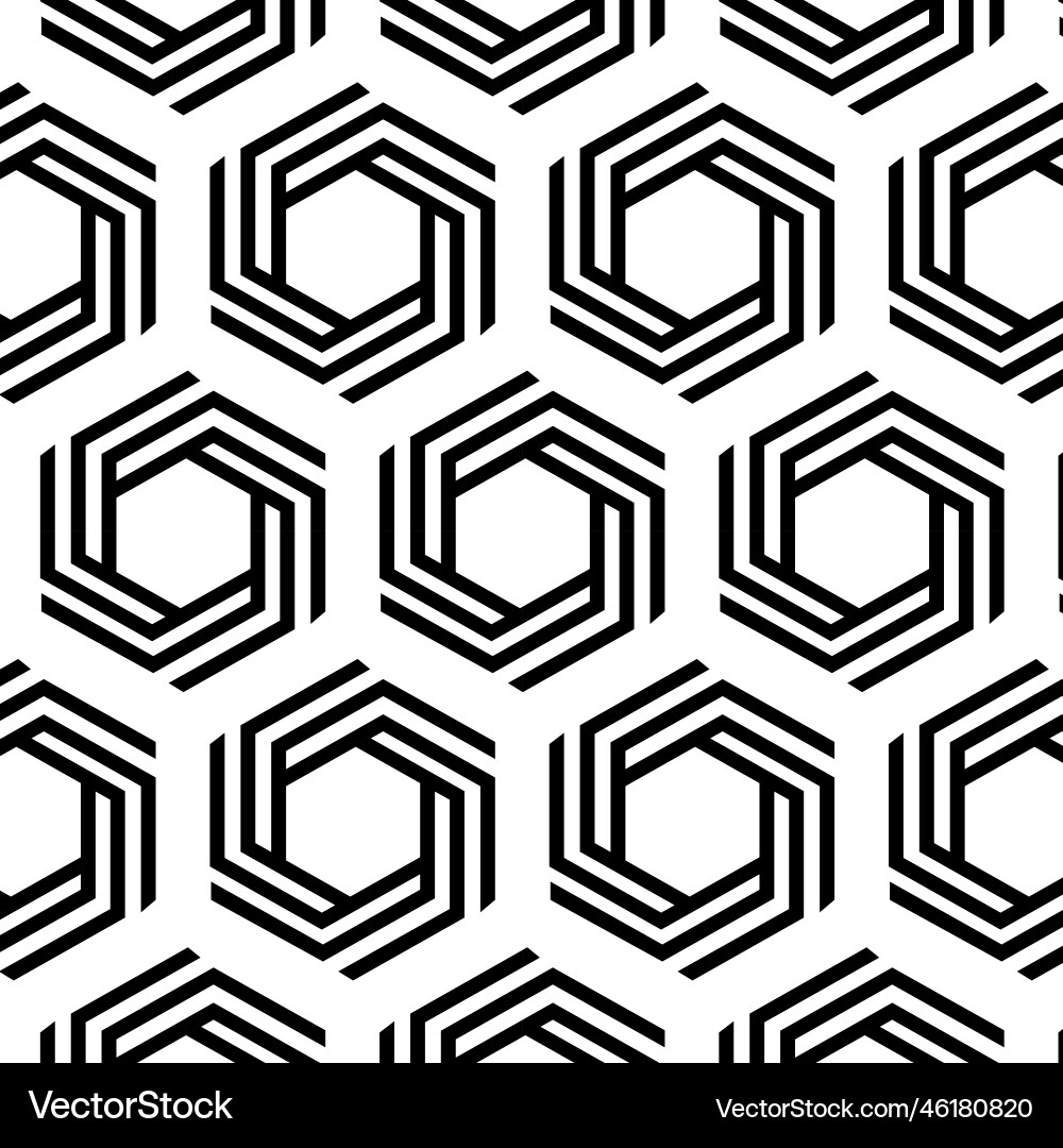 Completely seamless abstract cube pattern Vector Image