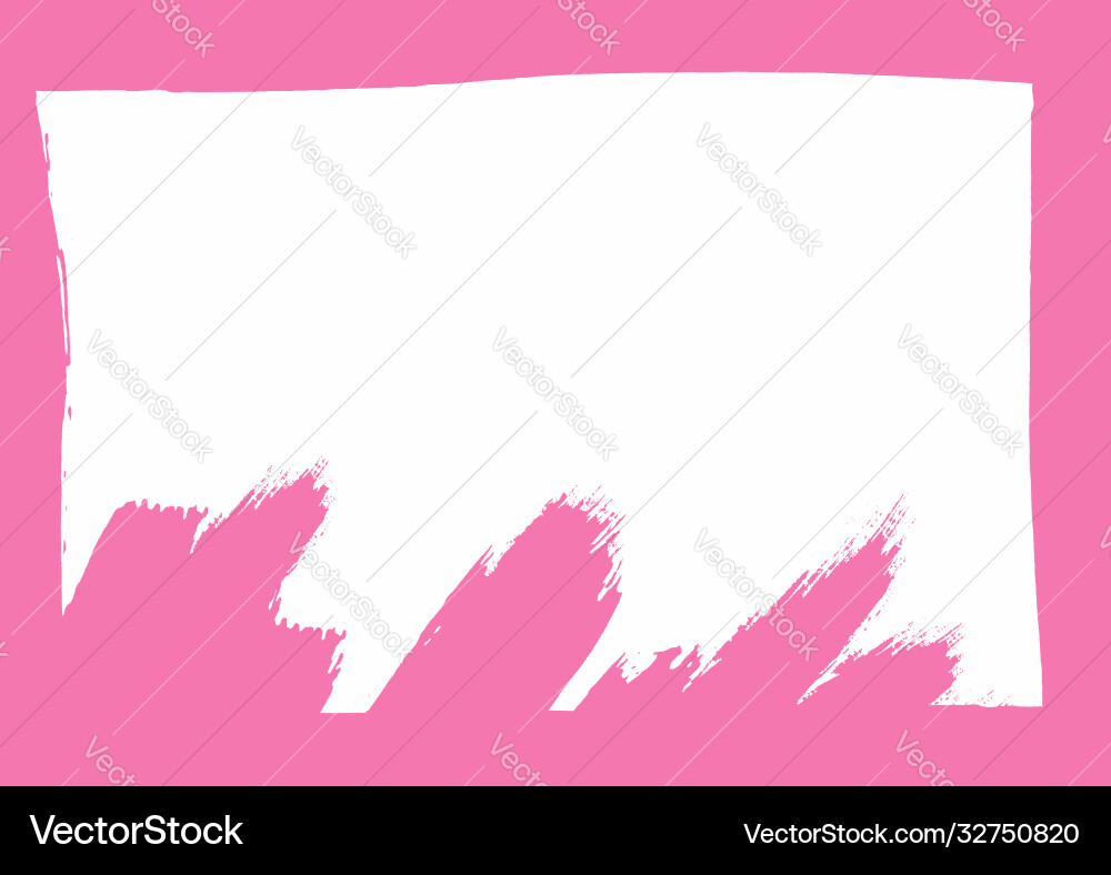 Rectangular grunge frame rough background sketch Rectangular grunge frame rough background sketch vector image