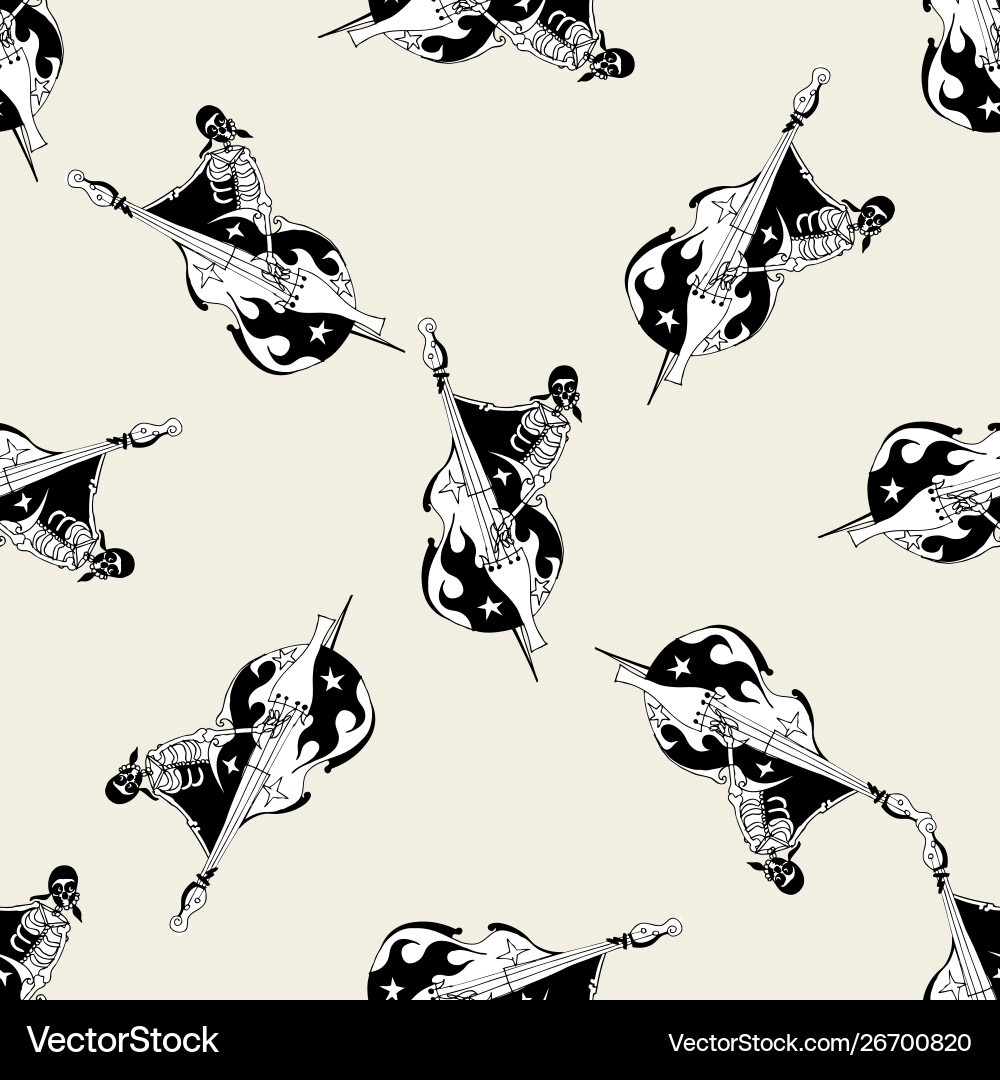 Seamless pattern vector image