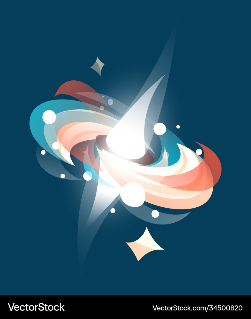 Space game element cartoon luminous object Space game element cartoon luminous object Vector Image
