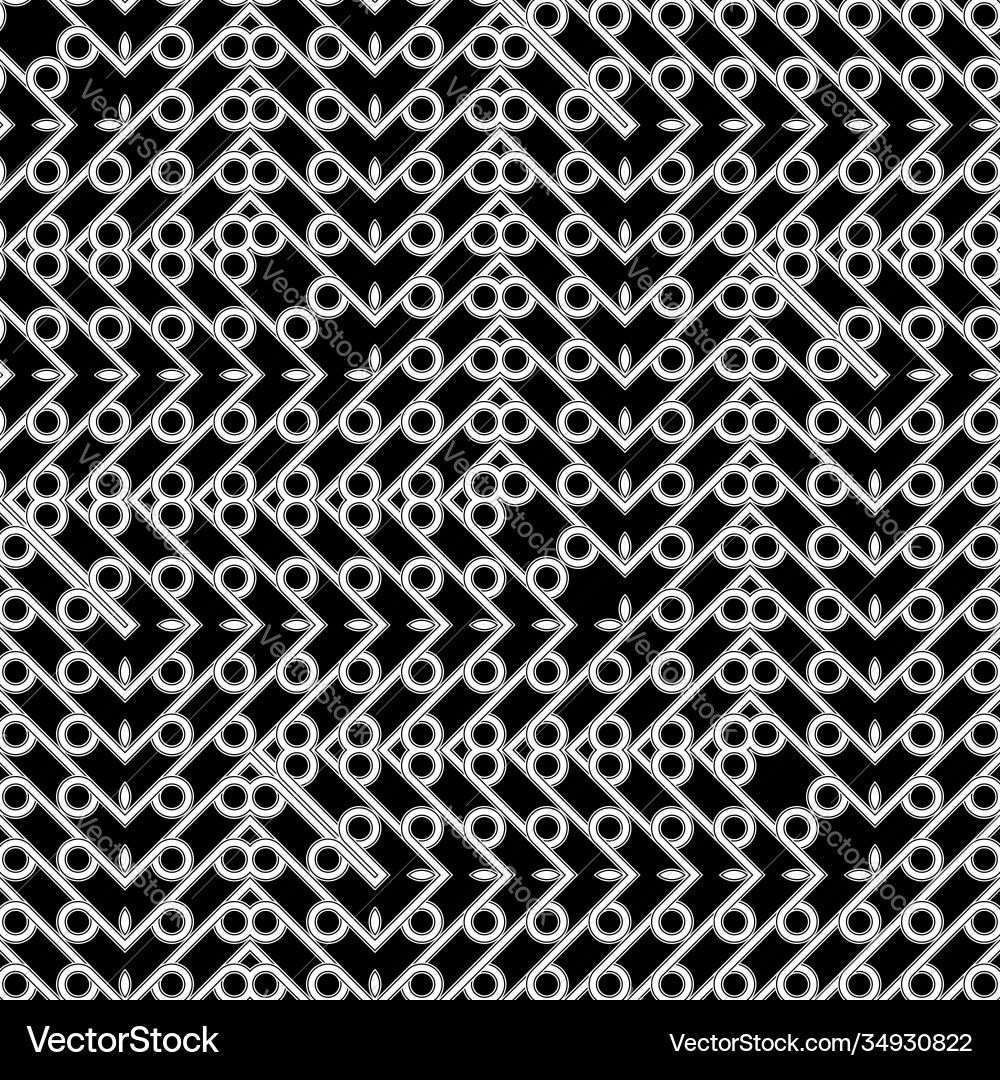 Design seamless geometric zigzag pattern Design seamless geometric zigzag pattern Vector Image