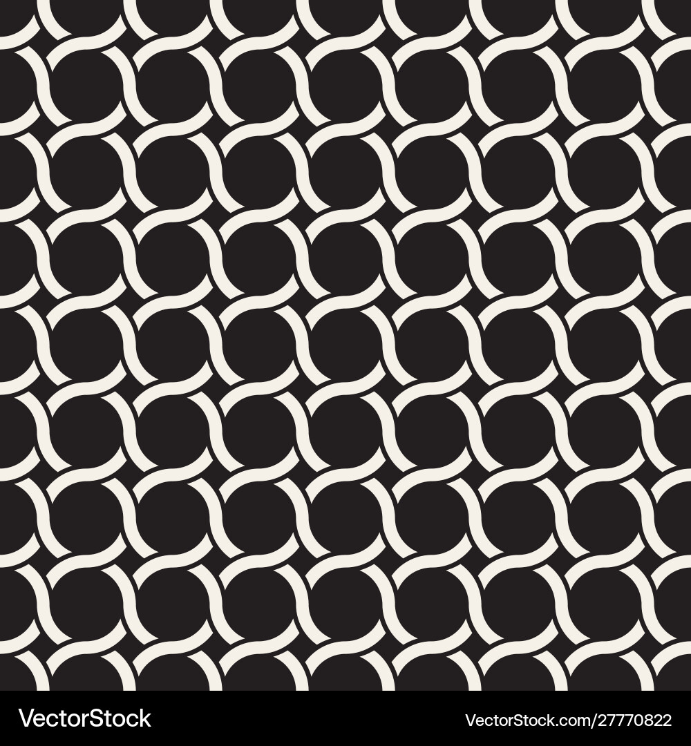 Geometric Line Tiling Pattern vector image