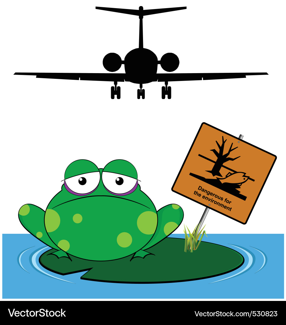 Environment message vector image