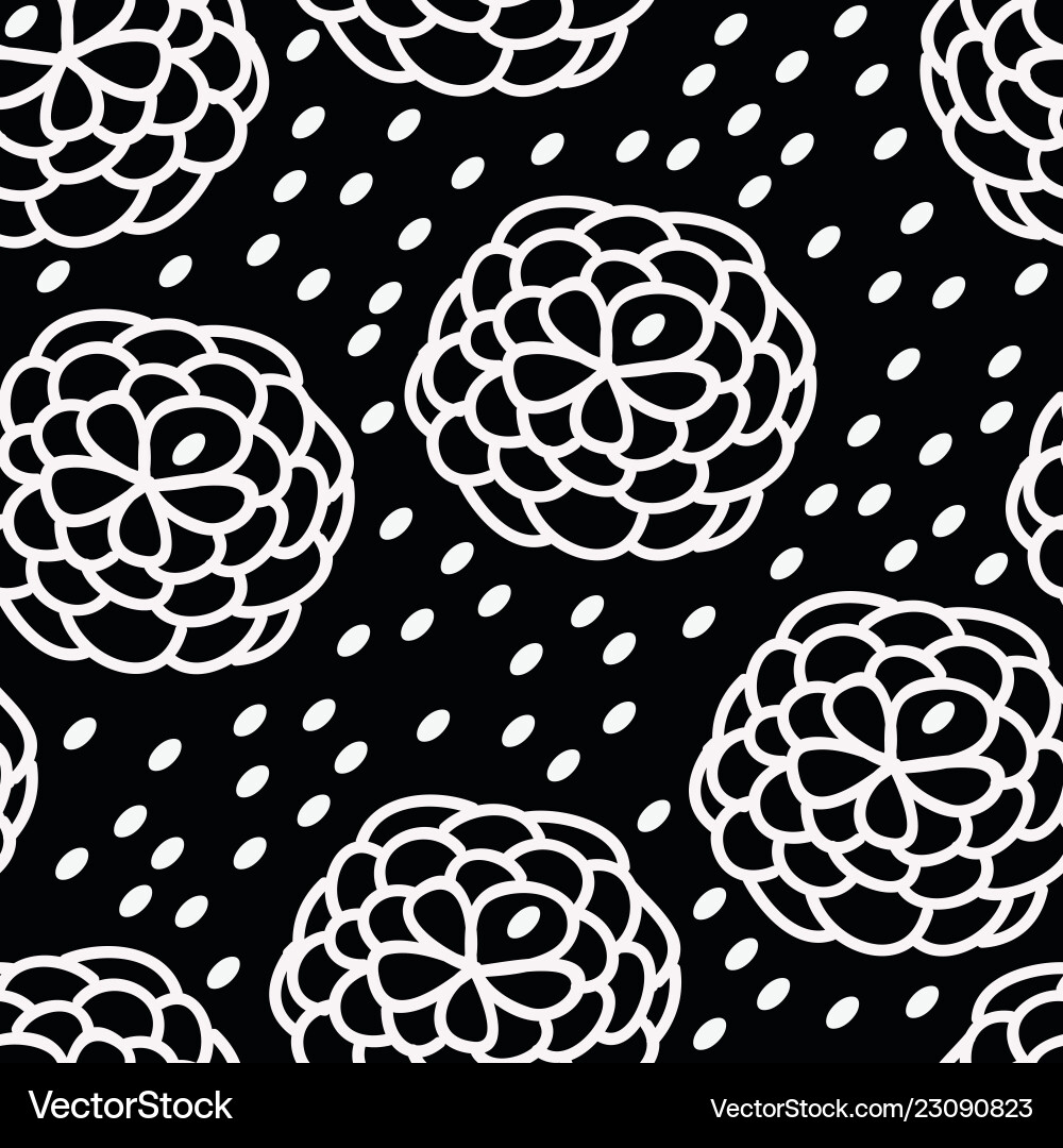Floral symbol ornament dots in universe Floral symbol ornament dots in universe vector image