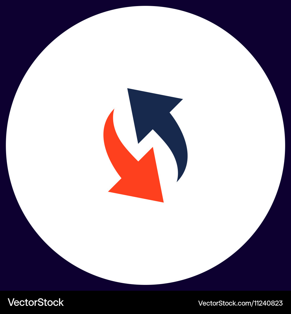 Reload computer symbol Reload computer symbol Vector Image