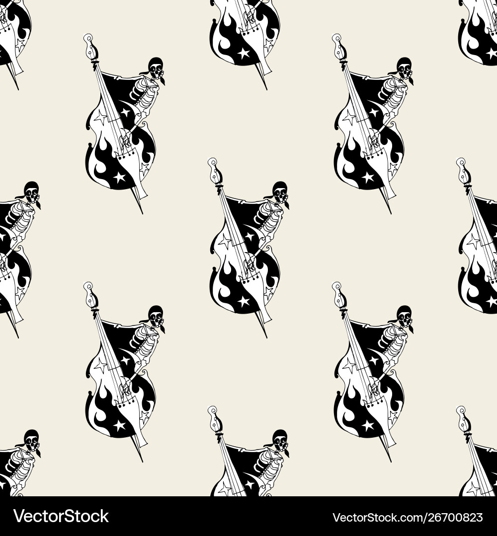 Seamless pattern vector image