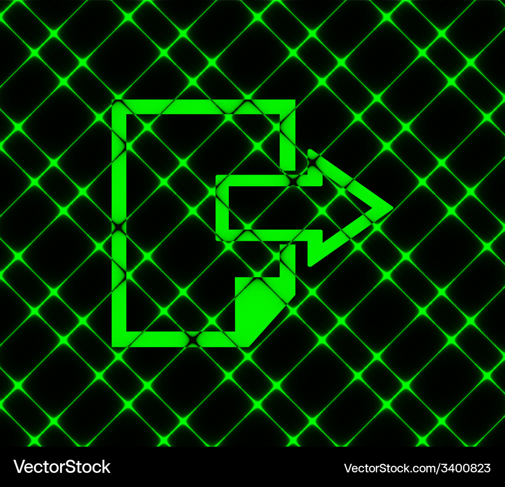 Send export file icon symbol flat modern web vector image
