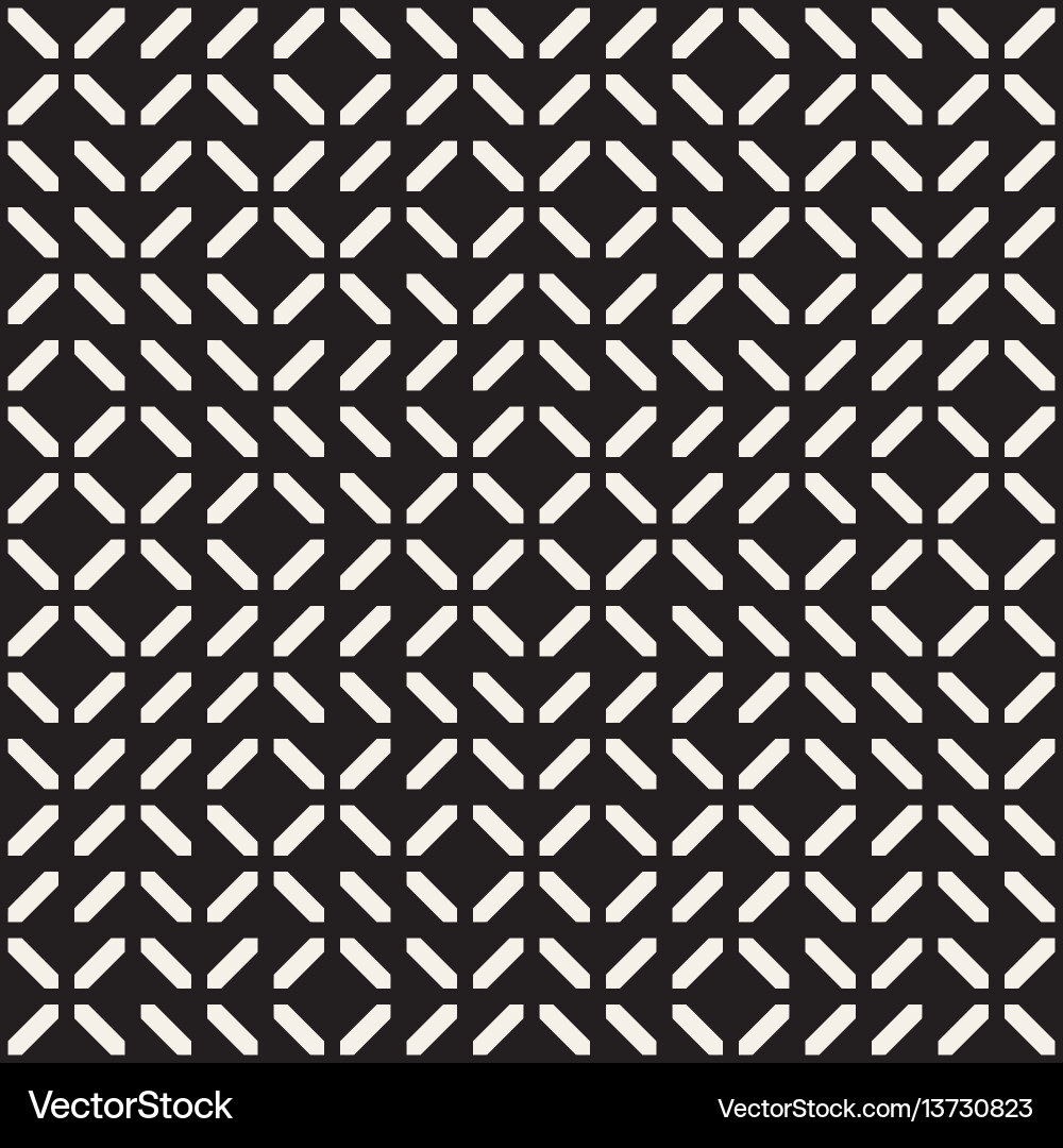 Symmetric Ethnic Lattice Pattern vector image