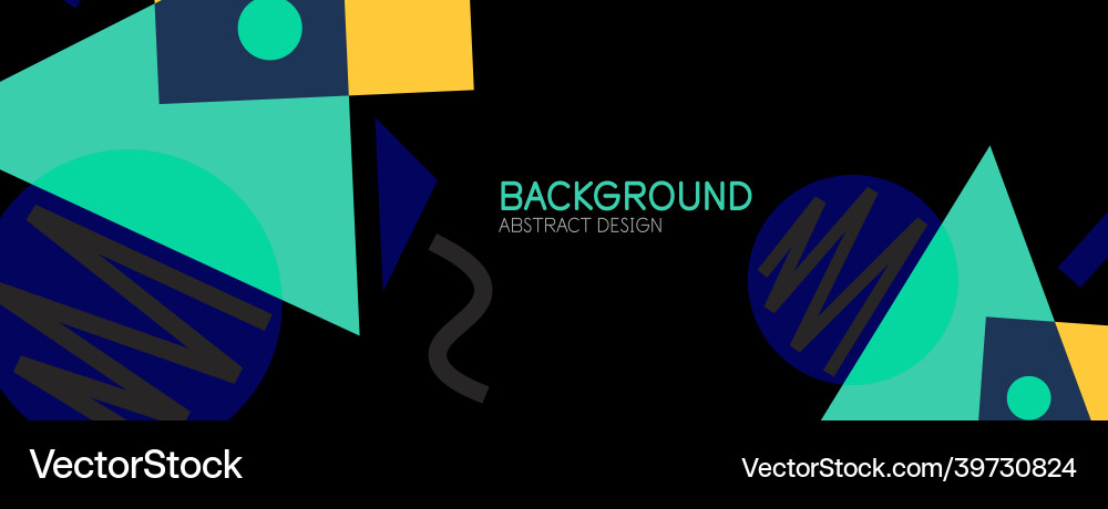 Abstract background blocks lines triangles Abstract background blocks lines triangles vector image