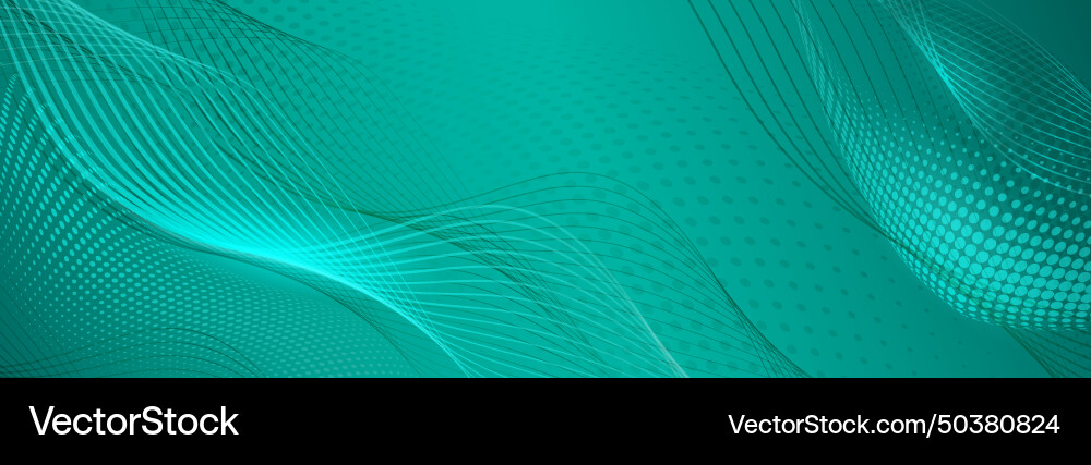 Abstract background of halftone dots and curved Abstract background of halftone dots and curved vector image