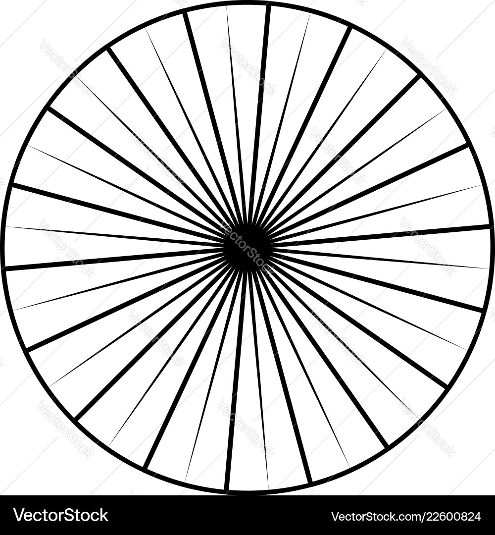 Abstract circular spiral twirl element isolated Abstract circular spiral twirl element isolated vector image