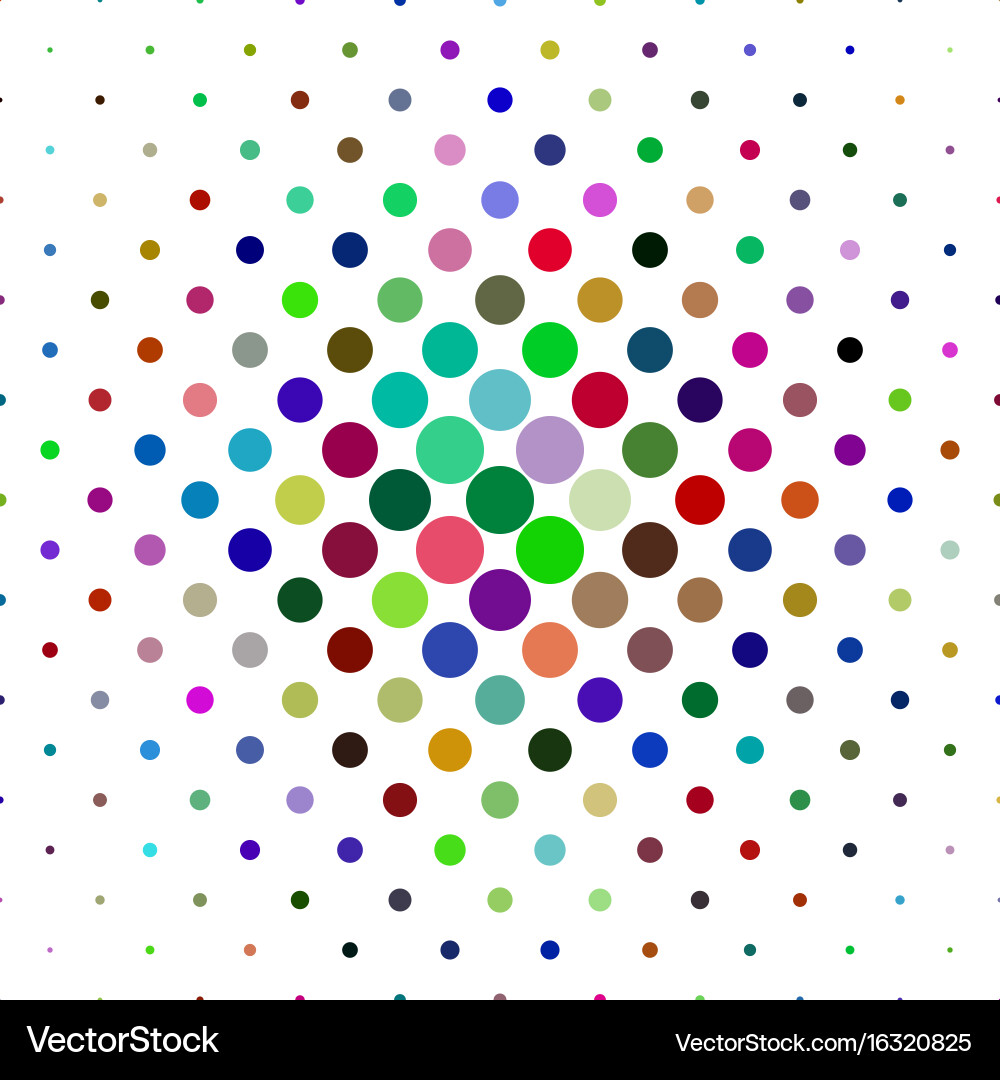 Abstract circle pattern background - graphic Vector Image
