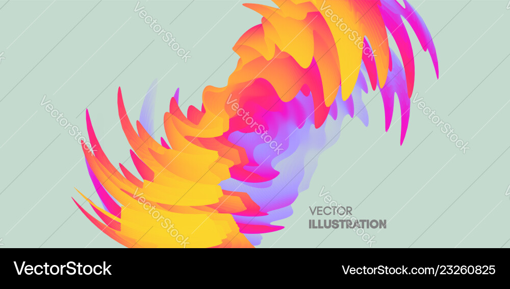 Abstract wavy background with dynamic effect can Abstract wavy background with dynamic effect can vector image