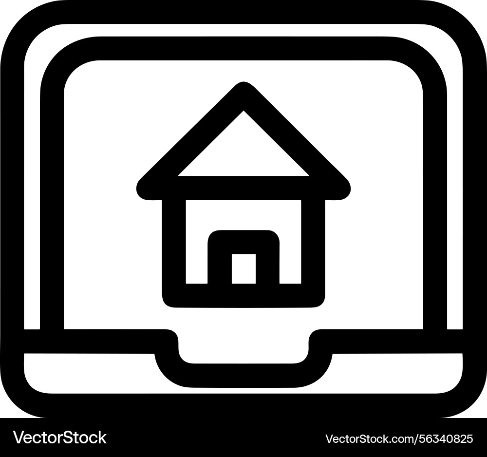 Computer icon symbol image Computer icon symbol image Vector Image