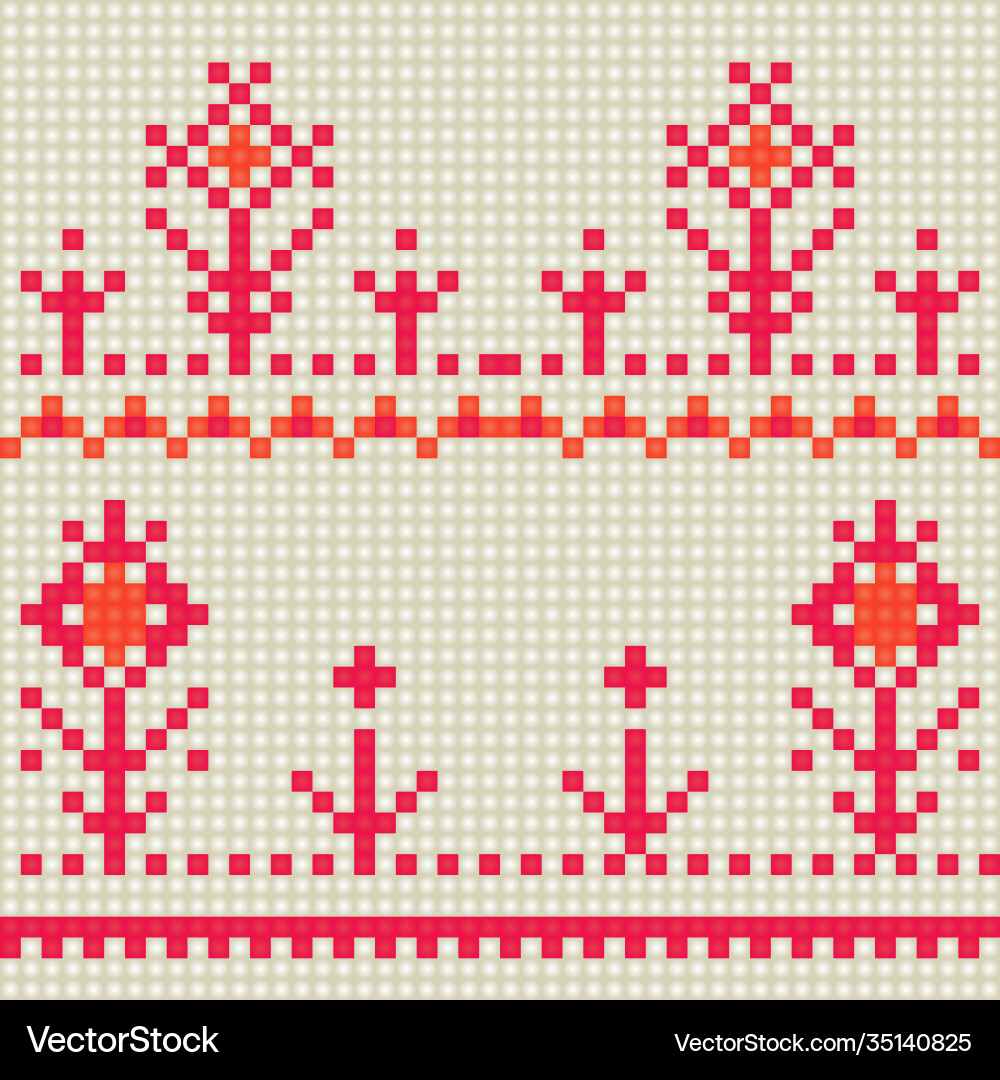 Geometrisches nahtloses Strickschema Muster Geometrisches nahtloses Strickschema Muster vektorbild