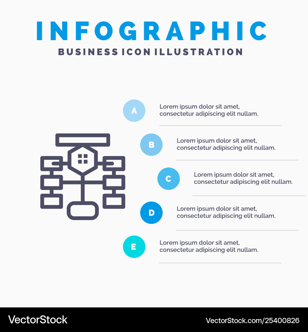 Flowchart flow chart data database blue Flowchart flow chart data database blue Vector Image