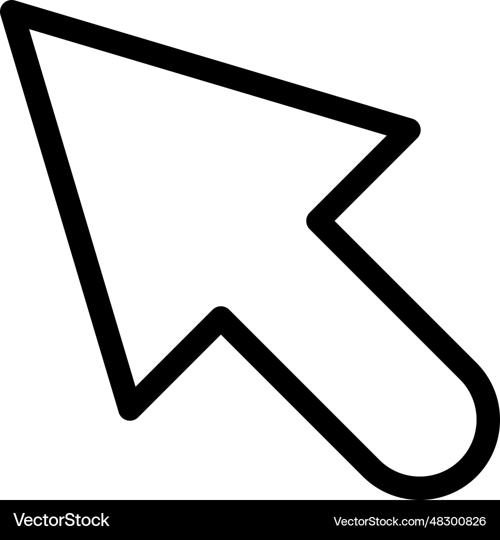 Pointer icon Pointer icon vector image