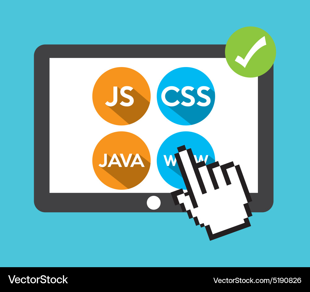 Programming language Vector Image
