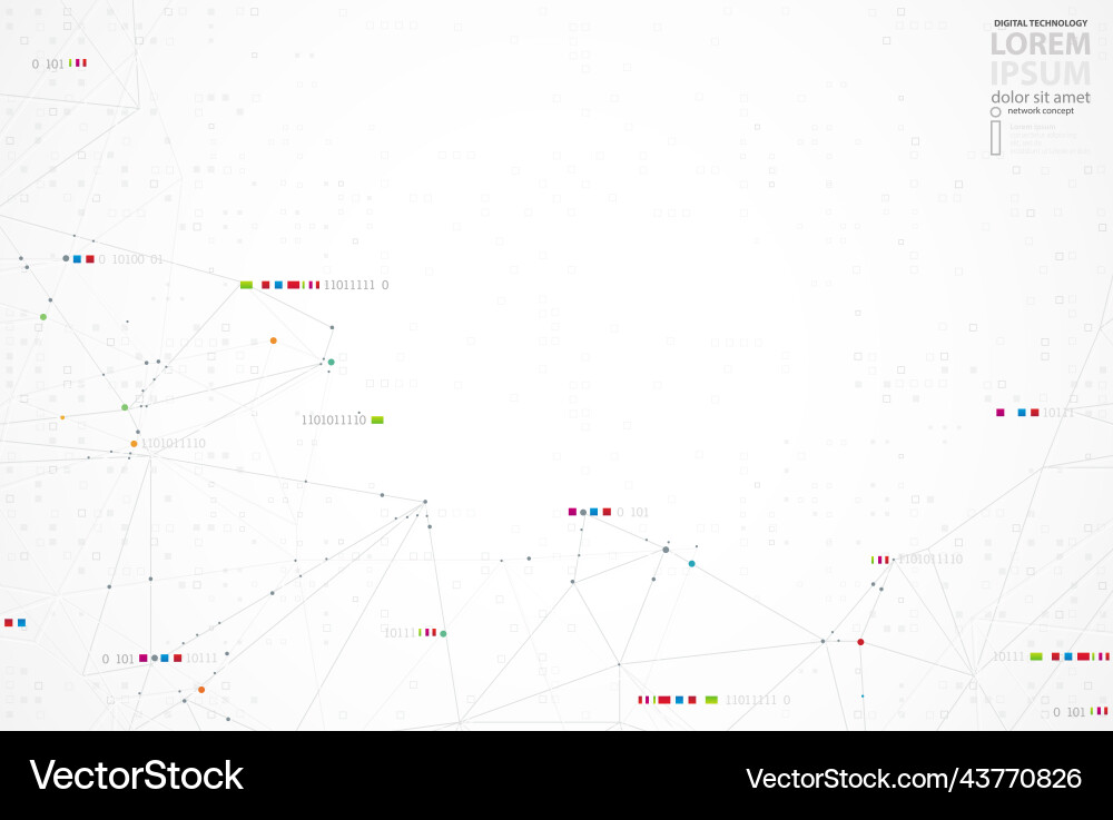 Wireframe background with plexus effect Wireframe background with plexus effect vector image