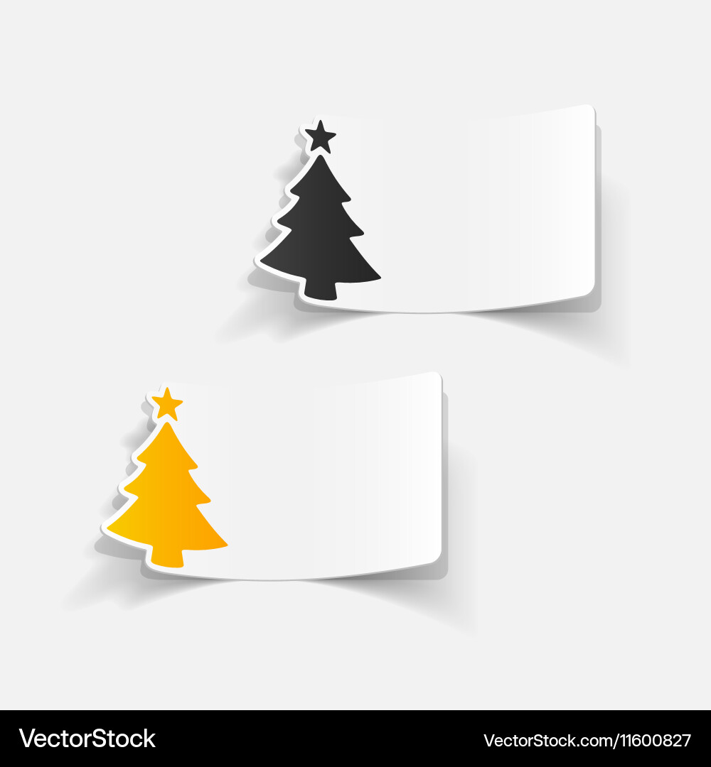 Realistic design element Vector Image
