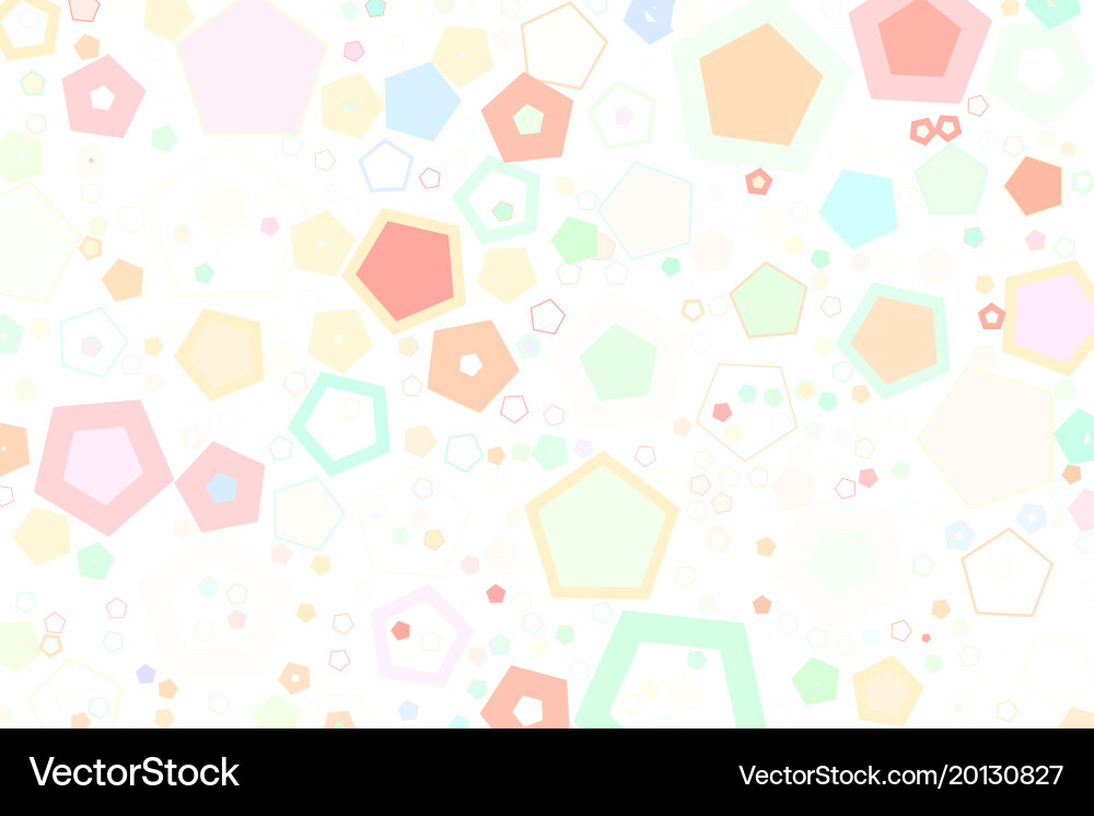 Shape pattern background for graphic design Vector Image