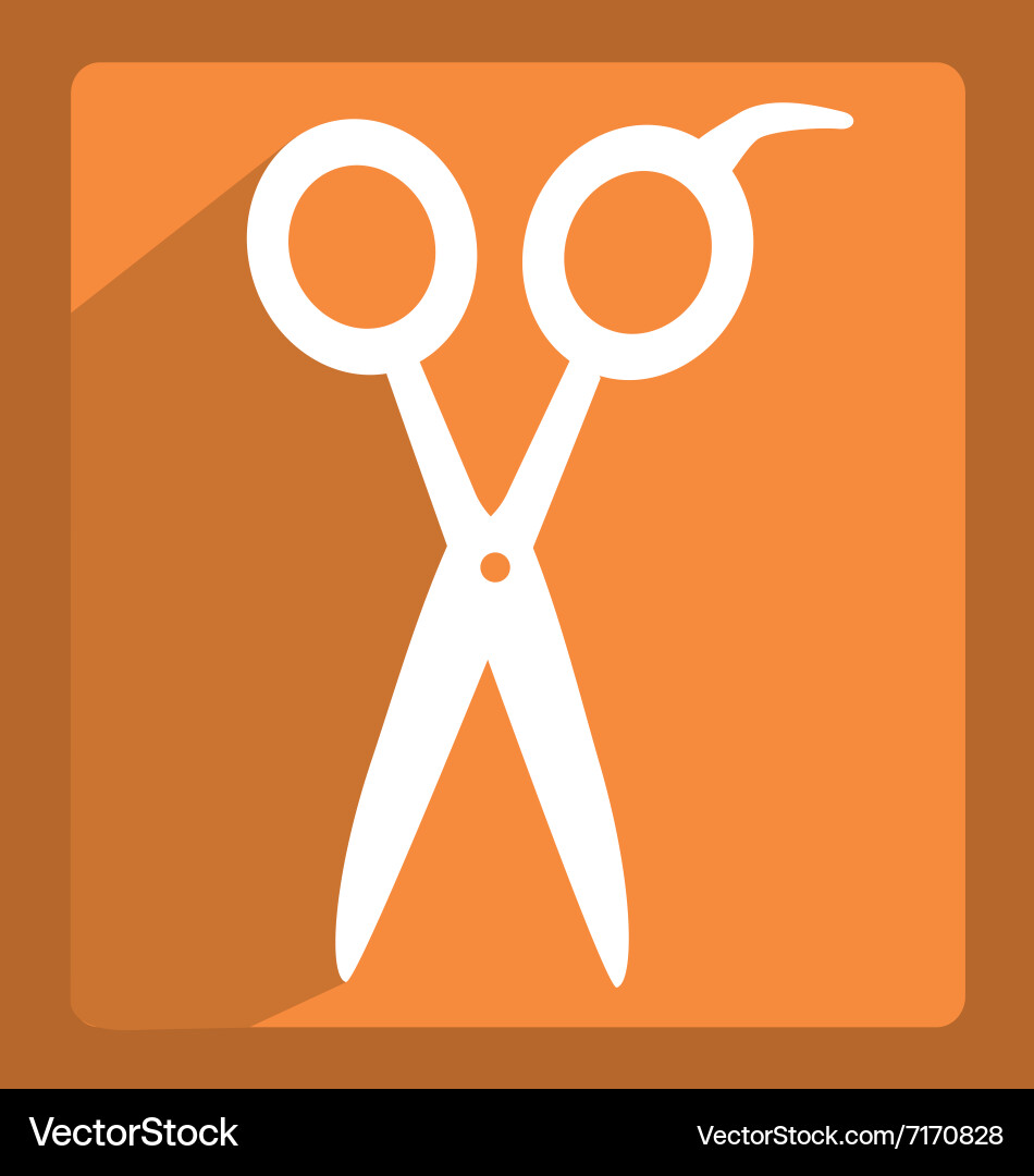 Scissors icon design Vector Image