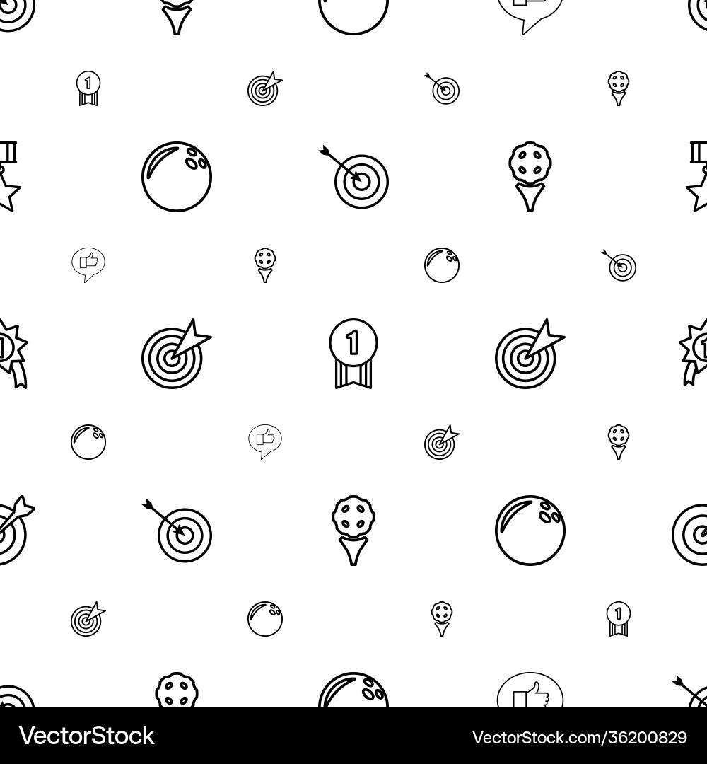 Challenge icons pattern seamless white background Challenge icons pattern seamless white background Vector Image