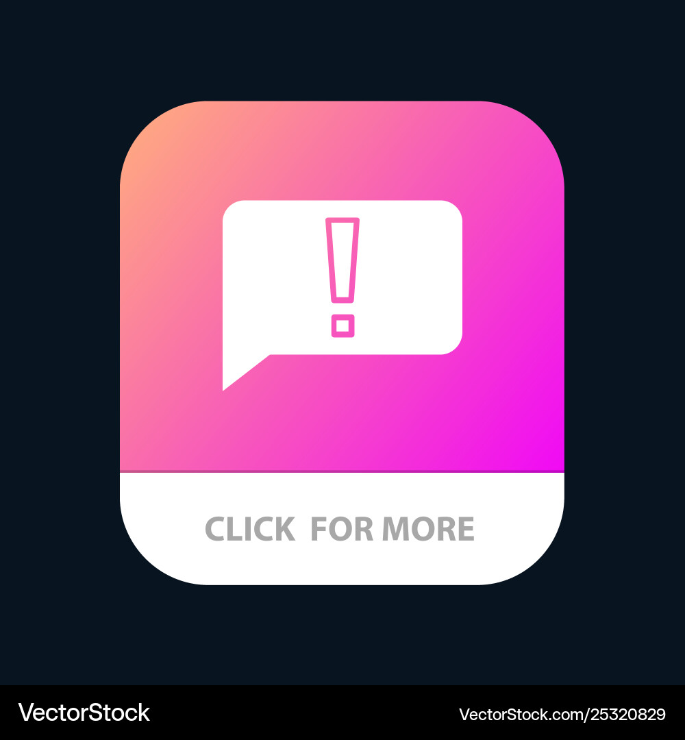 Chat-Fehler grundlegende ui mobile app-Taste android Chat-Fehler grundlegende ui mobile app-Taste android vektorbild