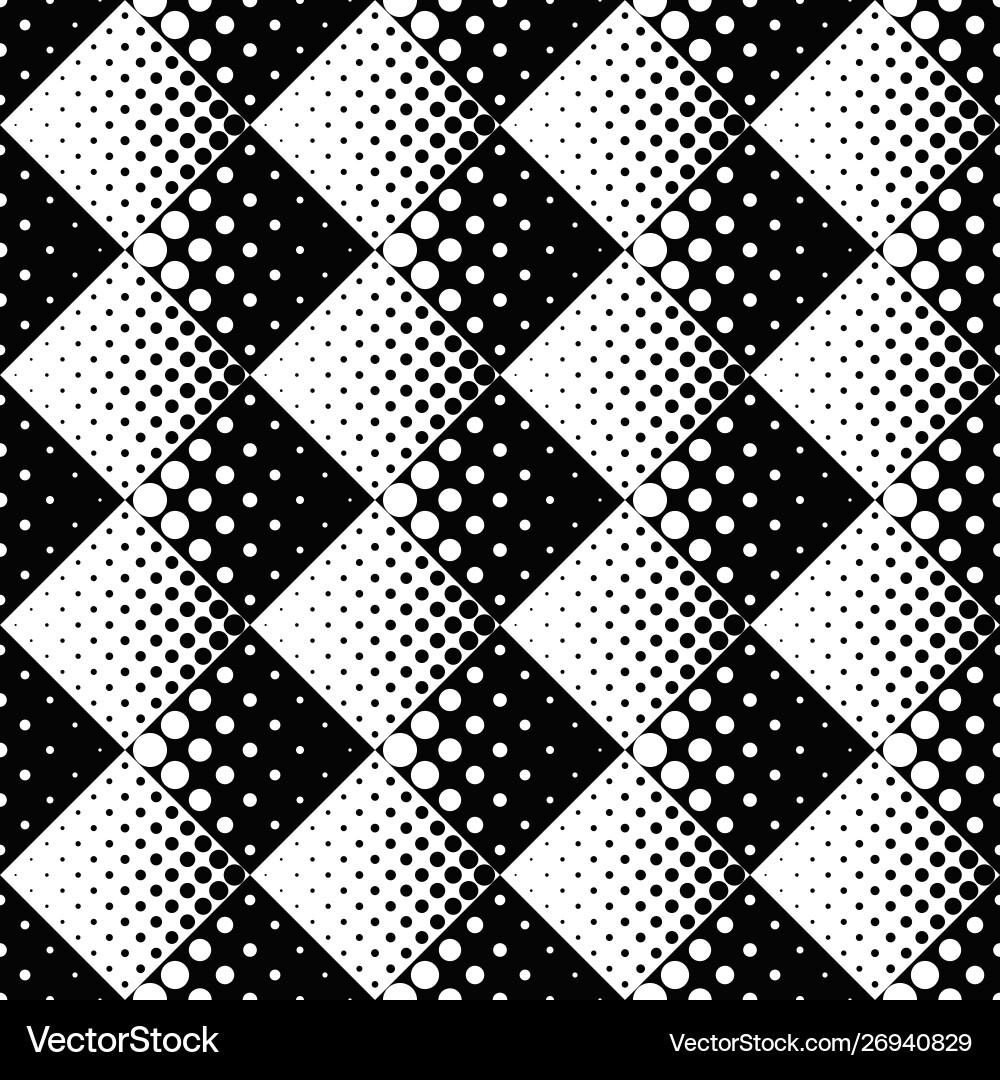 Circle pattern background - monochrome abstract vector image
