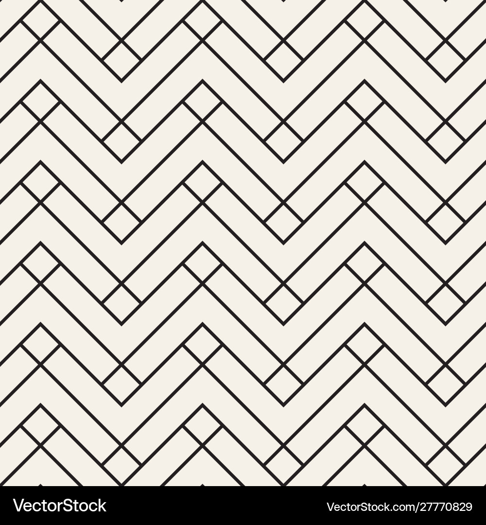 Geometric Line Tiling Pattern vector image