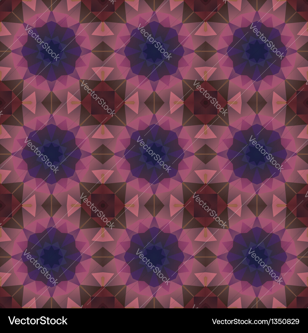Kaleidoscope abstract colorful pattern Vector Image