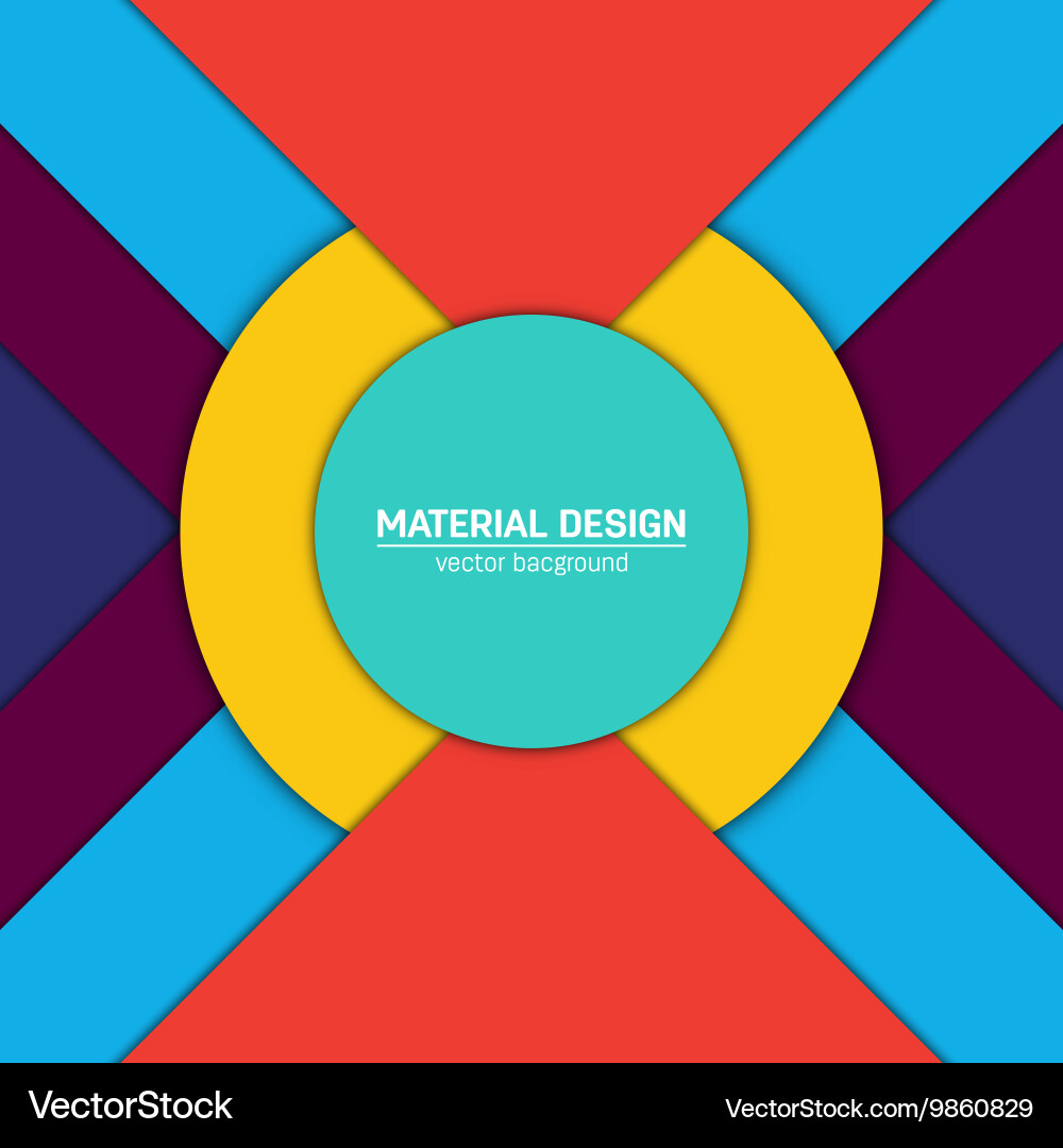 Material design background abstract vector image