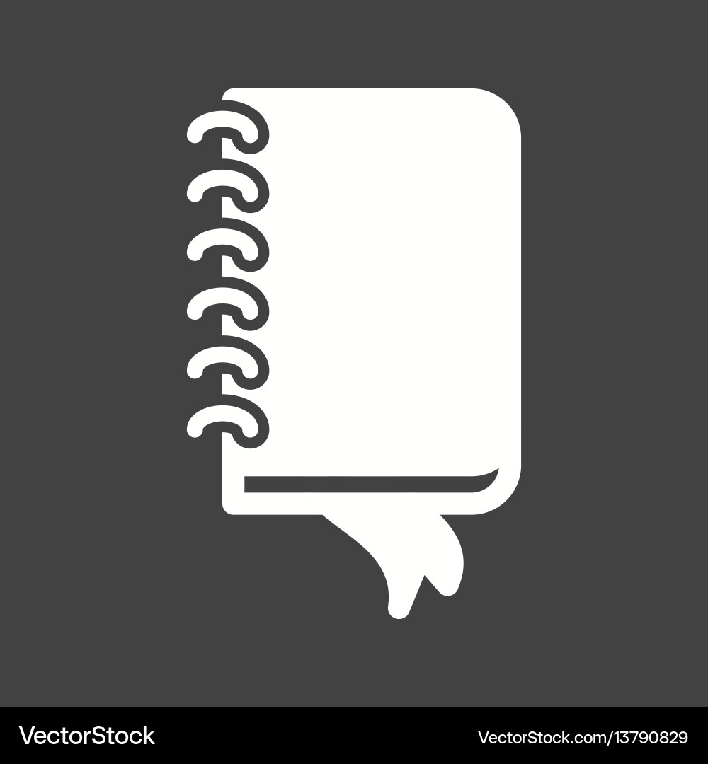 Notebook Vector Image