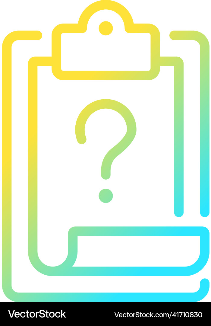 Aufgabenfrage Gradienten lineares Symbol Aufgabenfrage Gradienten lineares Symbol vektorbild