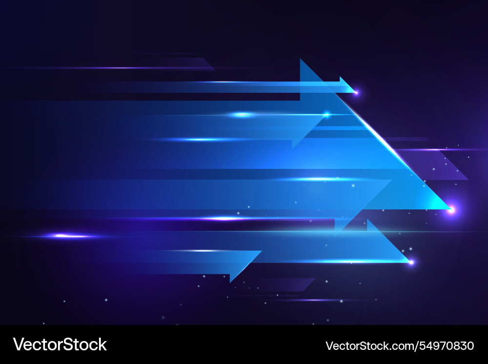 Gradient speed motion background vector image
