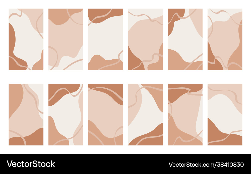 Poster templates for social media stories Poster templates for social media stories vector image