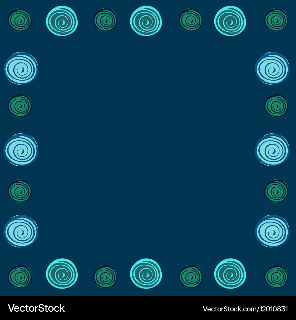 Abstract frame background pattern Vector Image