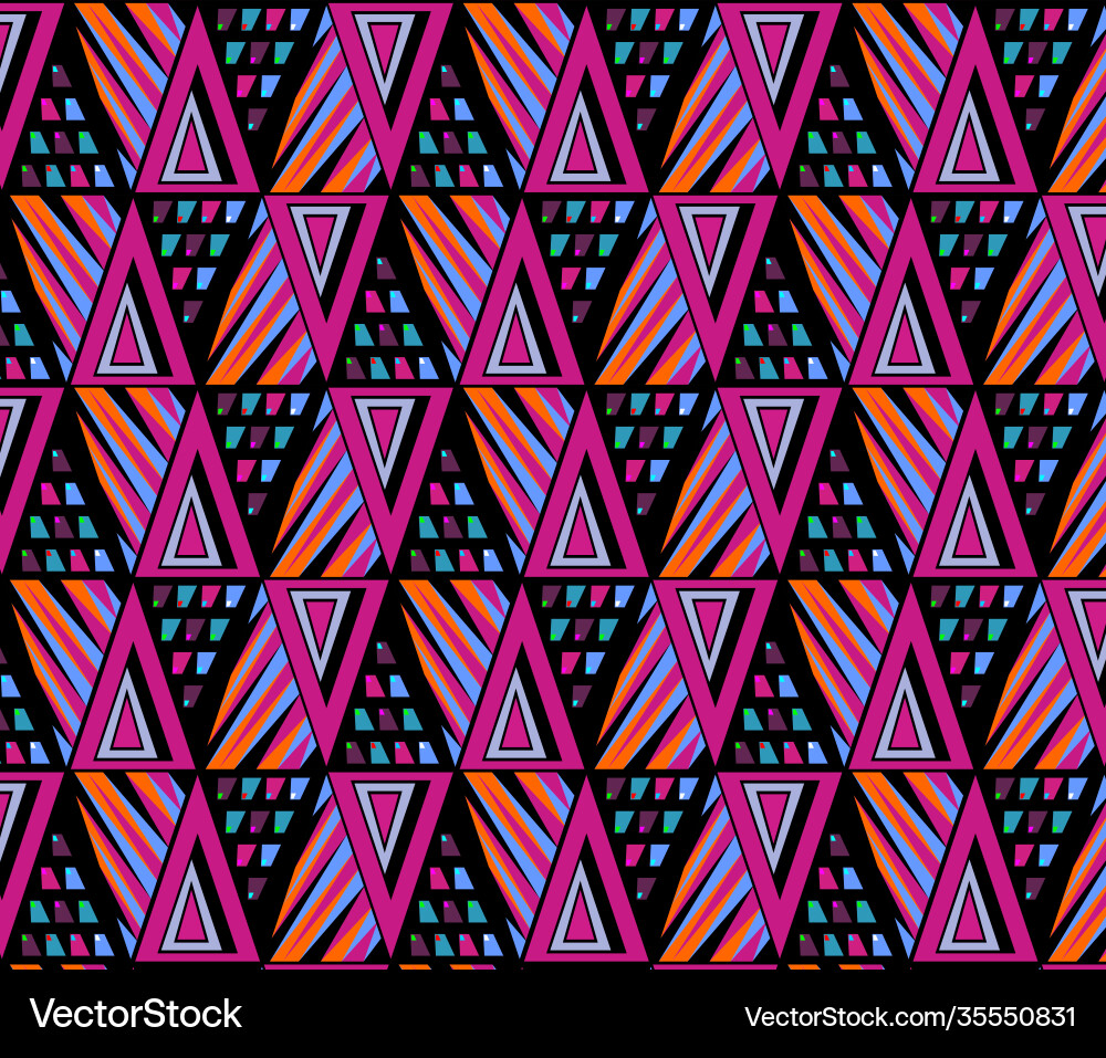 Geometrical pattern abstract background colorful Vector Image