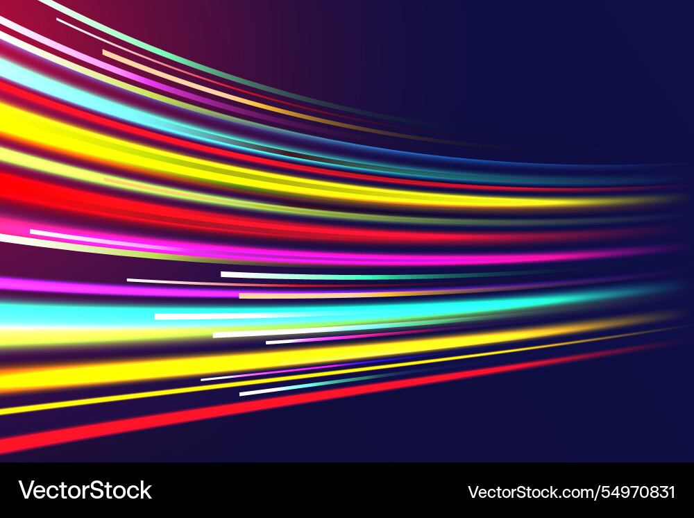 Gradient speed motion background vector image
