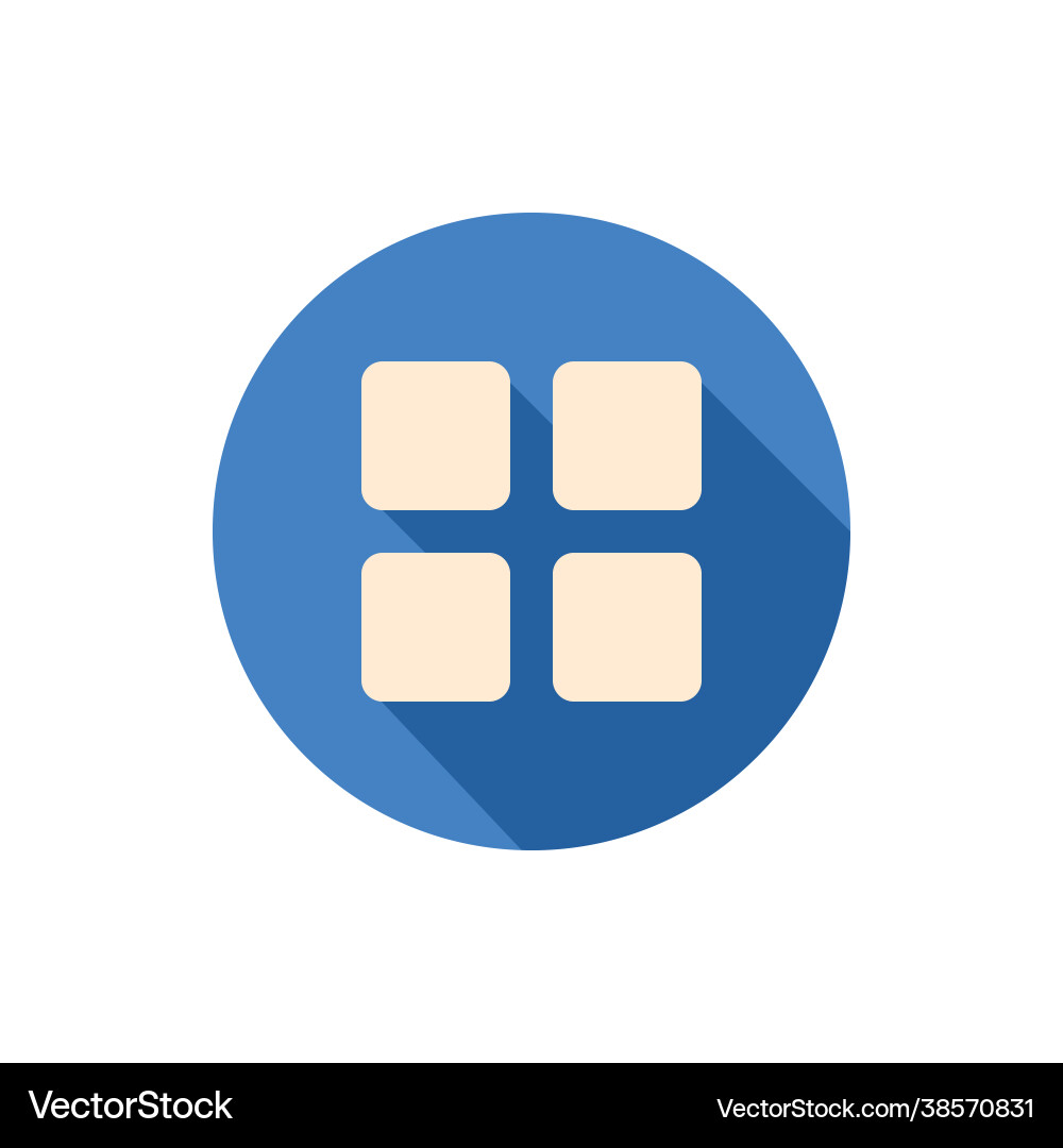 Menu button icon application vector image