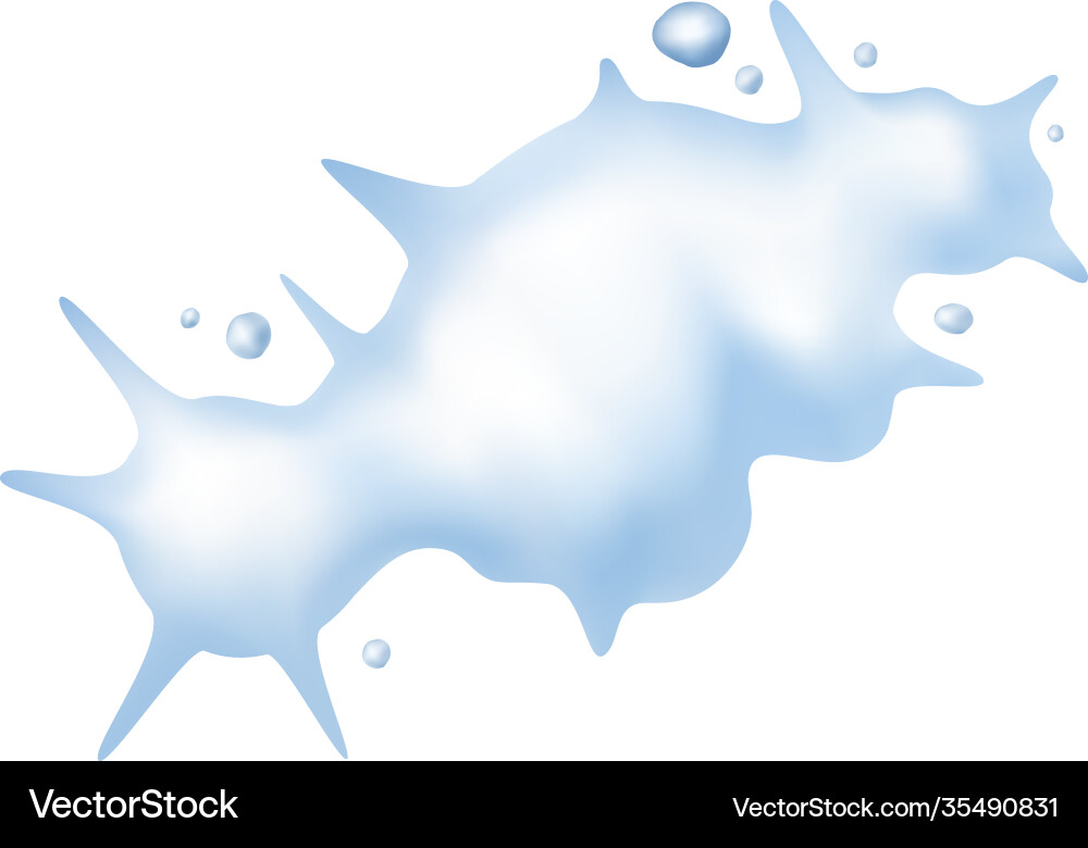 Snow exploding Snow exploding vector image